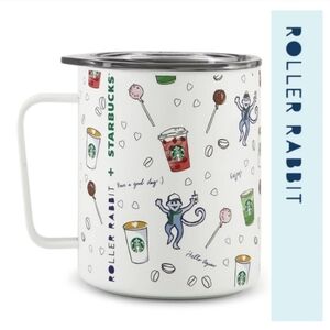 Roller Rabbit X Starbucks Coffeehouse Bonanza Stainless Steel Miir Camp Mug